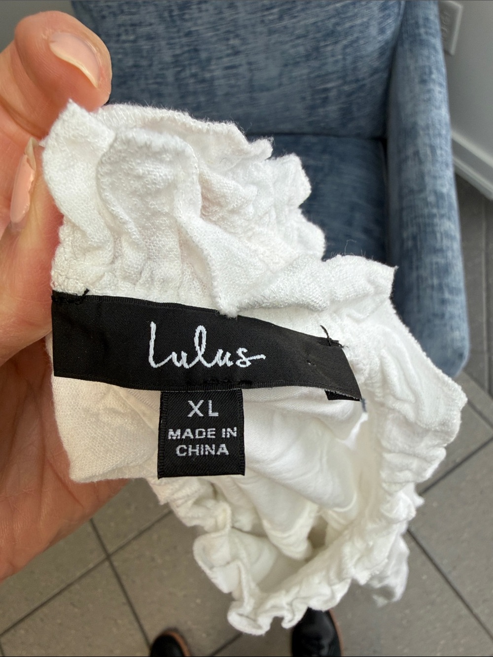 Lulu's White Tiered Ruffle Sundress for Girls - Picture 4 of 4